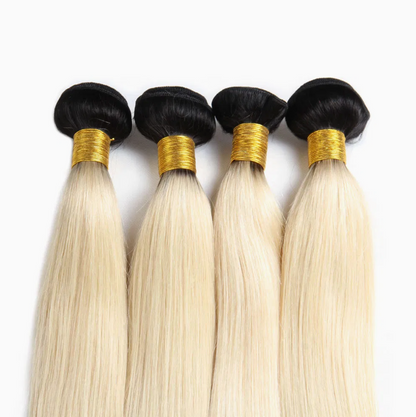 Brazilian Ombre Straight Hair Bundle - 613/1B